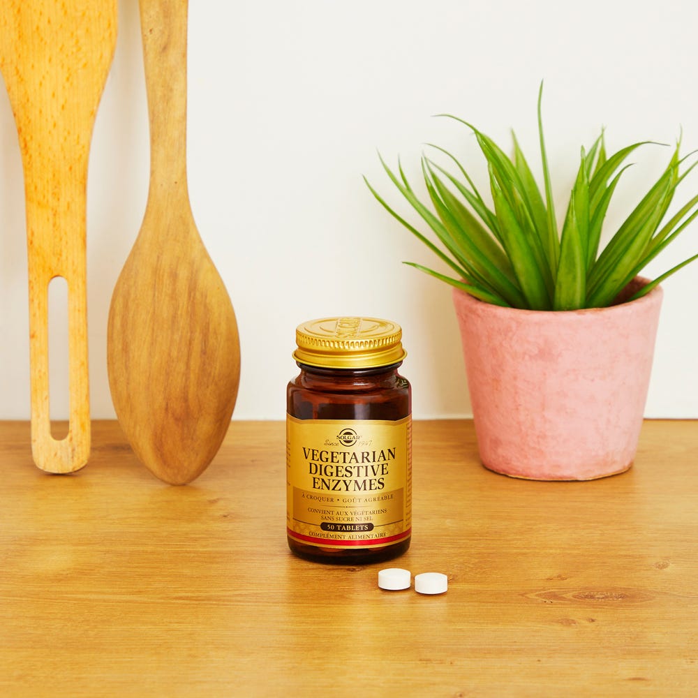 Vegetarian Digestive Enzymes Solgar FR