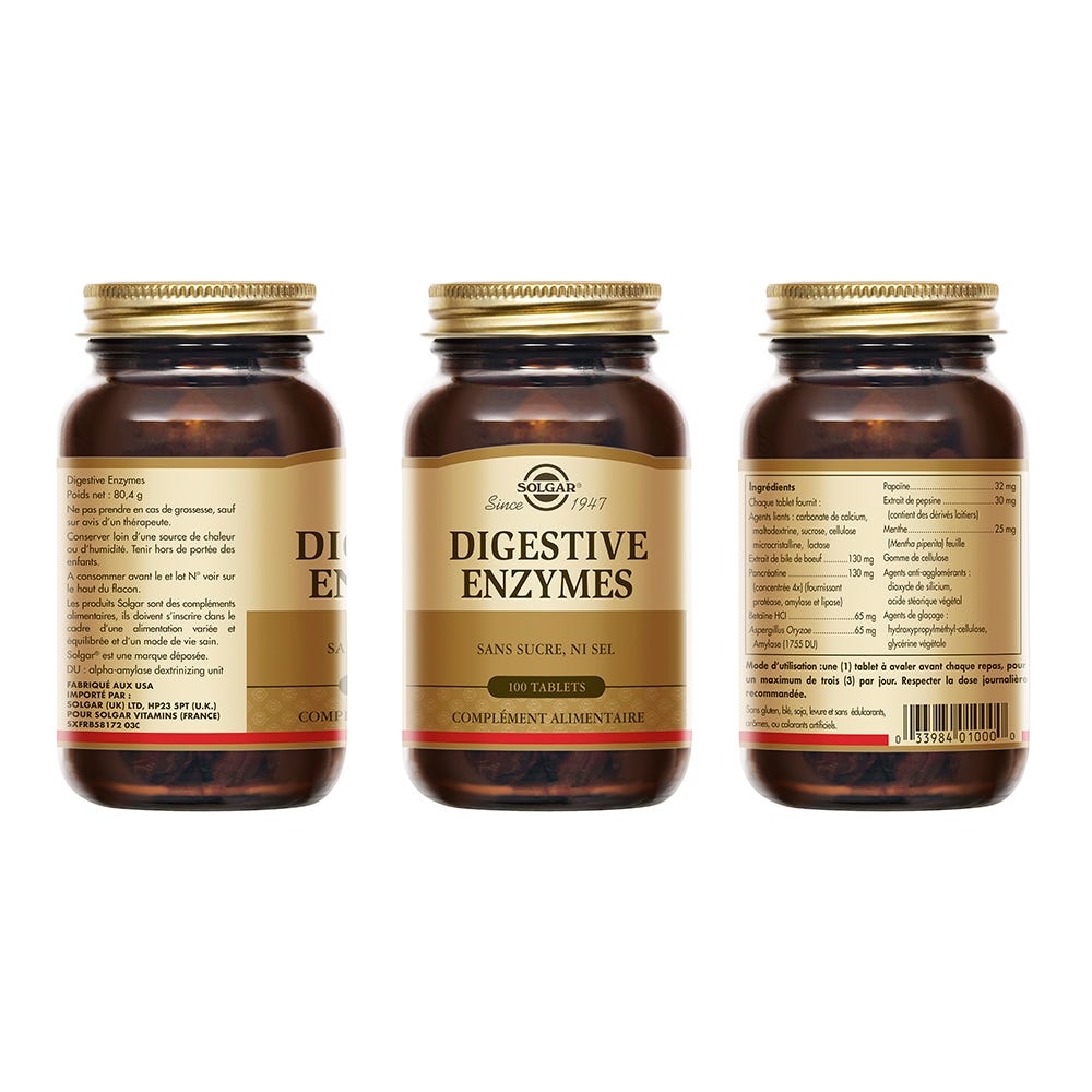 Digestive Enzymes Solgar FR