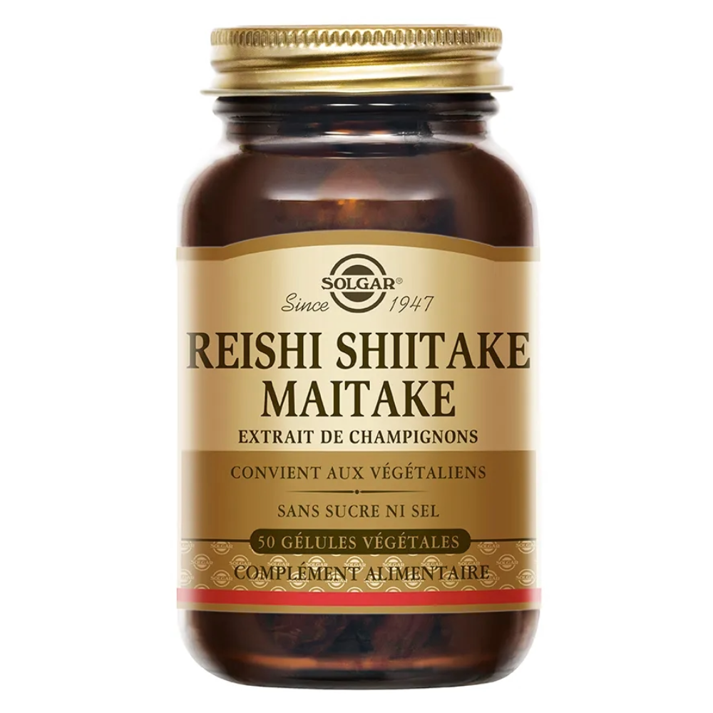 Reishi, Shiitaké, Maitaké Solgar